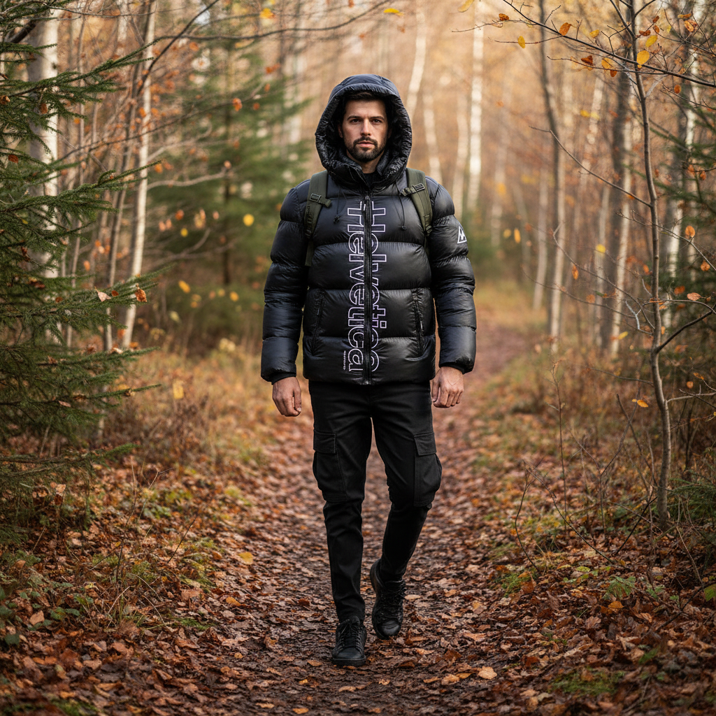 make it a helvetica mountain pioneers jacket, use images in shopify to generate